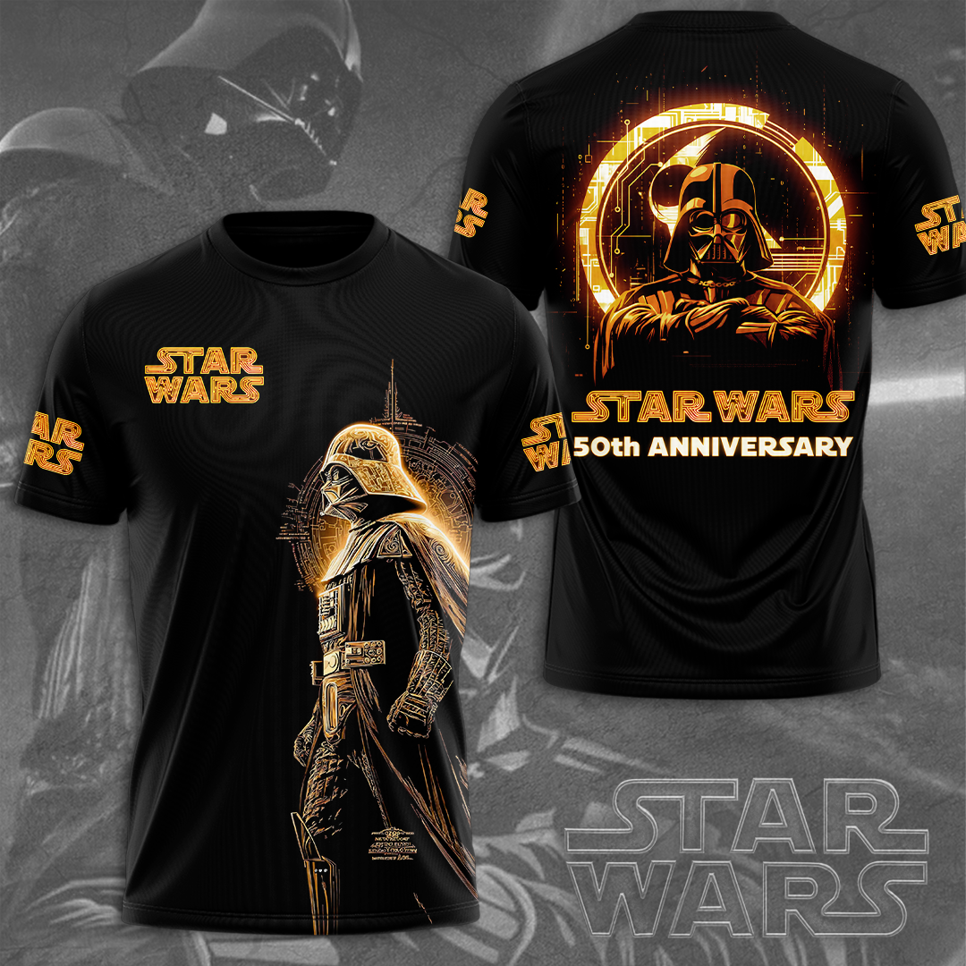 Star Wars 50th Anniversary 3D Apparel - TMTHU1229