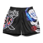 Shawn Michaels HBK vs Stone Cold WrestleMania 14 Retro Shorts