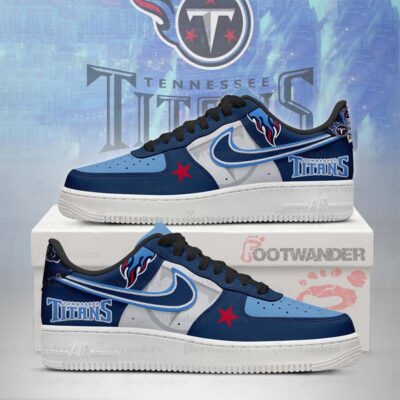 Tennessee Titans AF1 Shoes