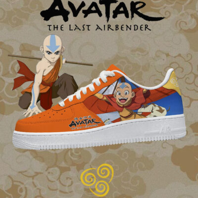 Aang V.3 Avatar AF1 Low Top Shoes