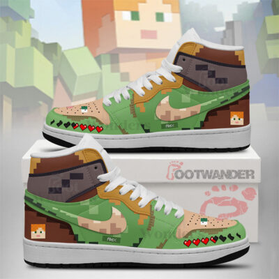 Alex Minecraft AJ1 Shoes