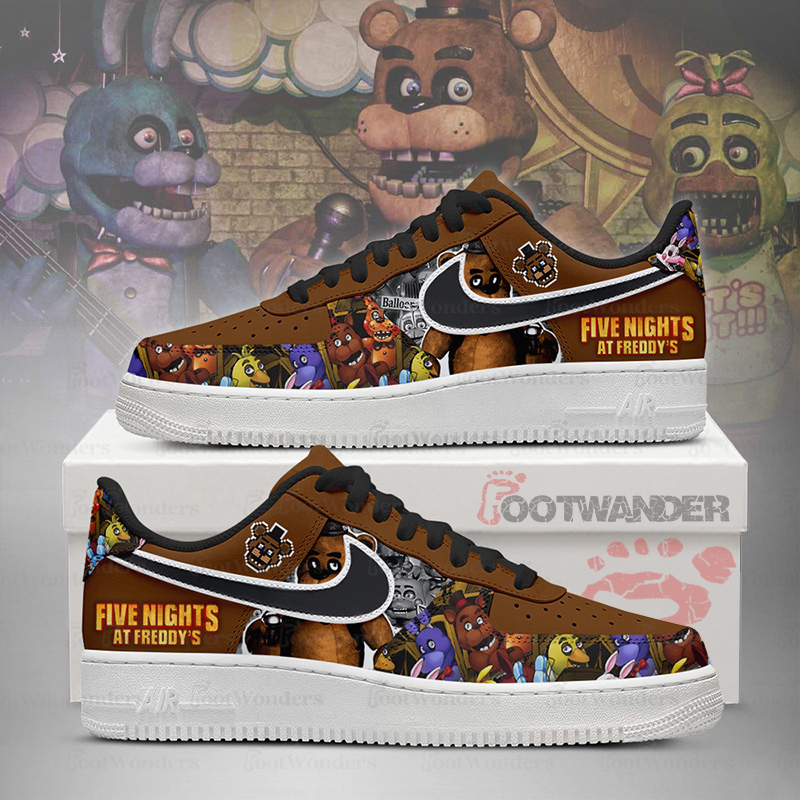 All Characters Five Nights At Freddy's AF1 Shoes