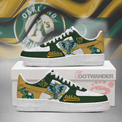 Athletics MLB AF1 Low Top Shoes