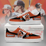 Baltimore Orioles MLB AF1 Low Top Shoes