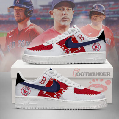 Boston Red Sox MLB AF1 Low Top Shoes