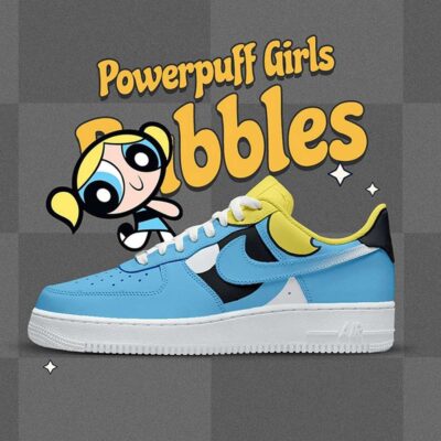 Bubbles The Powerpuff Girls NAF Low Shoes