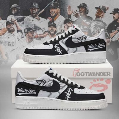 Chicago White Sox MLB AF1 Low Top Shoes