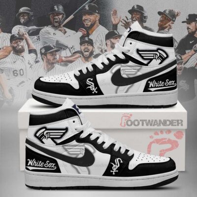 Chicago White Sox MLB AJ1 High Top Shoes