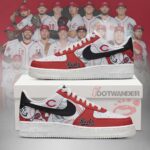 Cincinnati Reds MLB AF1 Low Top Shoes