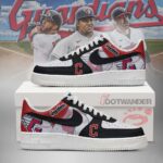 Cleveland Guardians MLB AF1 Low Top Shoes