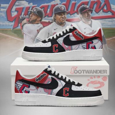 Cleveland Guardians MLB AF1 Low Top Shoes