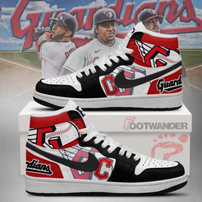 Cleveland Guardians MLB AJ1 High Top Shoes