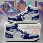 Colorado Rockies MLB AJ1 High Top Shoes