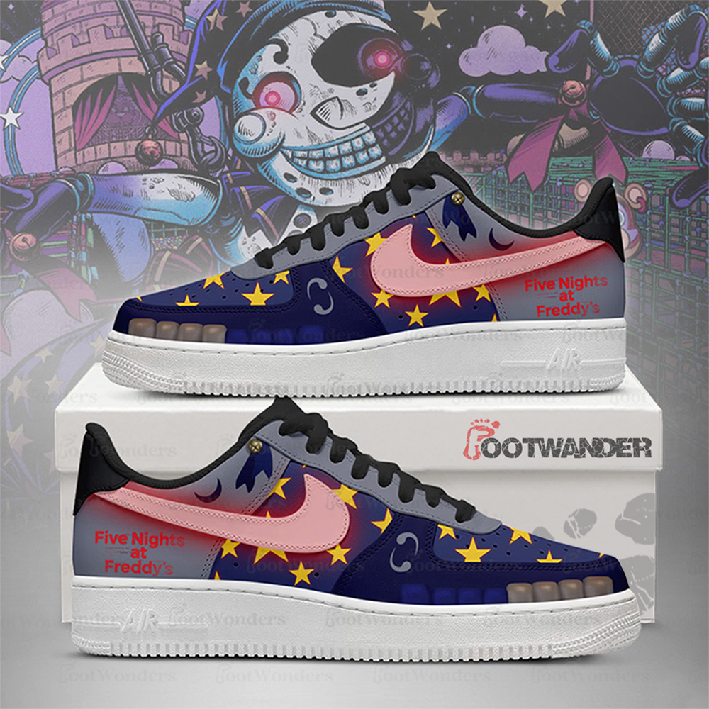 Daycare Attendant 3 Five Nights At Freddy's AF1 Shoes