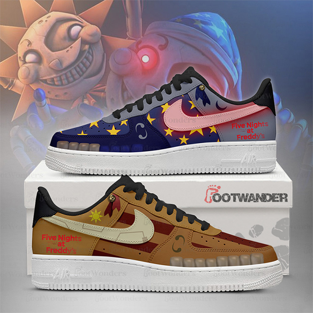Daycare Attendant Five Nights At Freddy's AF1 Shoes