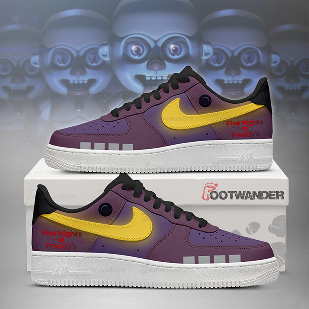 Electrobab Five Nights At Freddy's AF1 Shoes