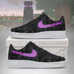 Enderman Minecraft AF1 Shoes