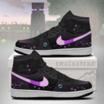 Enderman Minecraft AJ1 High Shoes