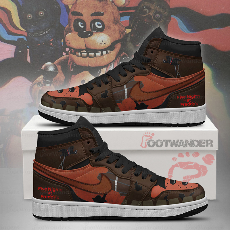 Fazbear Five Nights At Freddy's AJ1 Shoes