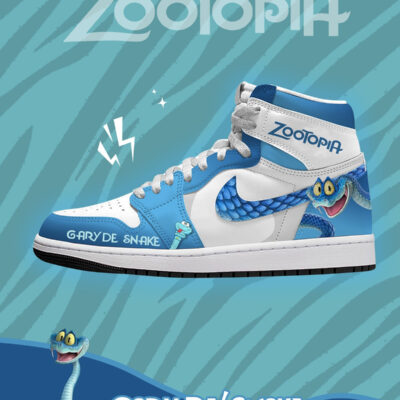 Gary De'Snake Zootopia AJ1 Shoes