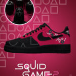 Guards Squid Game AF1 Low Top Shoes Version 1
