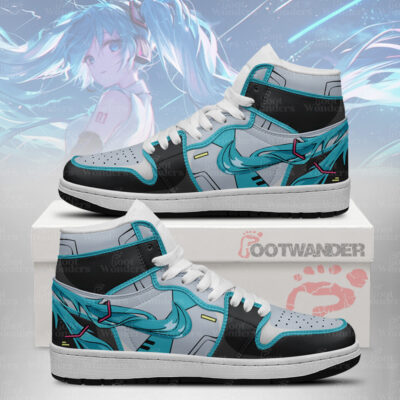 Hatsune Miku Vocaloid AJ1 Shoes