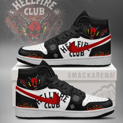 Hellfire Club Stranger Things AJ1 Shoes Version 3