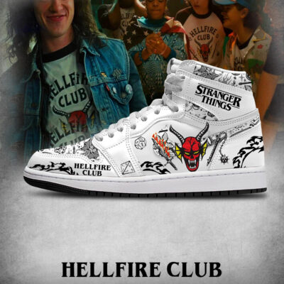Hellfire Club Stranger Things AJ1 Shoes