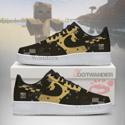 Husk Minecraft AF1 Shoes Version 1