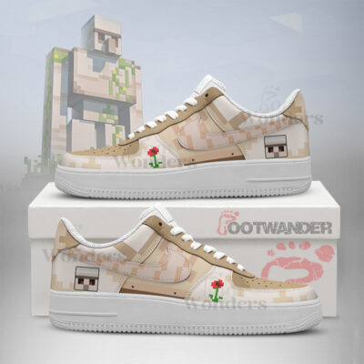 Iron Golem Minecraft AF1 Shoes