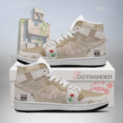 Iron Golem Minecraft AJ1 Shoes Version 2