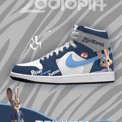 Judy Hopps Zootopia AJ1 Shoes