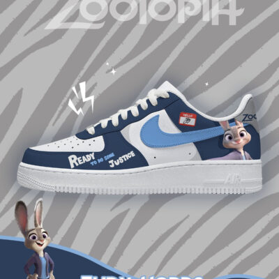 Judy Hopps Zootopia AF1 Shoes