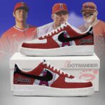 Los Angeles Angels MLB AF1 Low Top Shoes