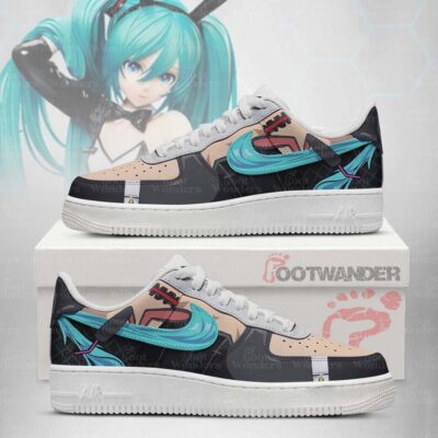 Miku Bunny Vocaloid AF1 Shoes