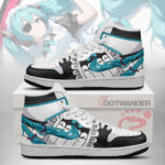 Miku Maid Vocaloid AJ1 Shoes