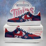 Minnesota Twins MLB AF1 Low Top Shoes