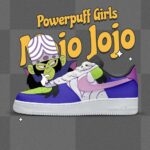 Mojo Jojo The Powerpuff Girls AF1 Low Shoes