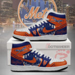 New York Mets MLB AJ1 High Top Shoes