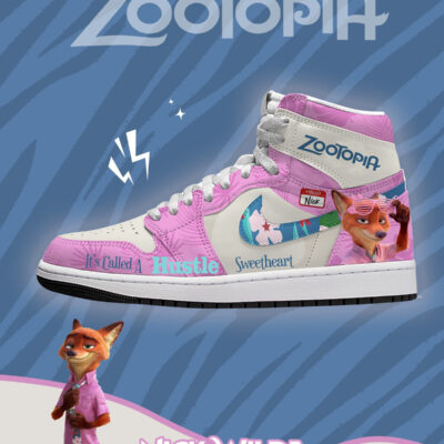 Nick Wilde Zootopia AJ1 Shoes