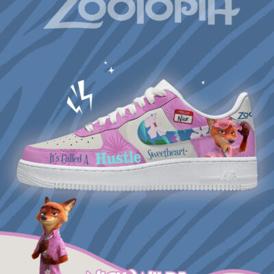 Nick Wilde Zootopia AF1 Shoes