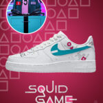 Sale Players Squid Game AF1 Low Top Shoes