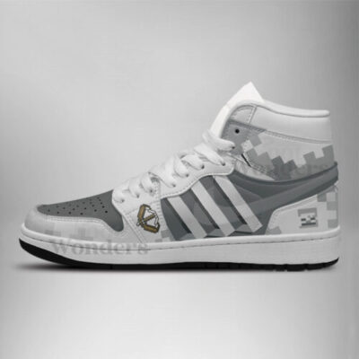 Skeleton Minecraft AJ1 Shoes Version 2