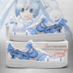 Snow Miku Vocaloid AJ1 Shoes