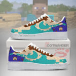 Steve Minecraft AF1 Shoes