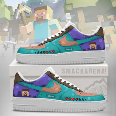 Steve MineCraft AF1 Shoes Version 1