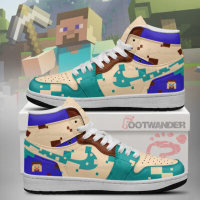 Steve Minecraft AJ1 Shoes