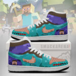 Steve Minecraft AJ1 Shoes Version 1