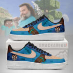Steve Minecraft Movie AF1 Shoes