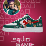 Thanos Squid Game AF1 Low Top Shoes